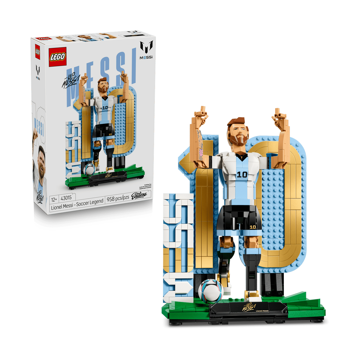 LEGO Editions: Lionel Messi Soccer Legend (43015) by LEGO