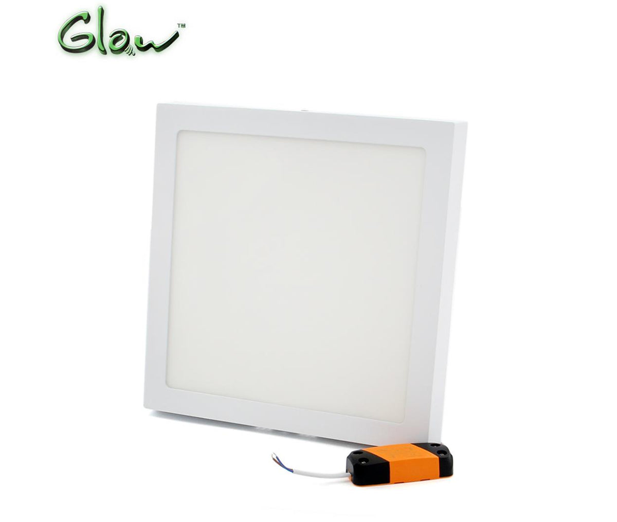 LED Panel Ceiling Mount - Square - 220V AC 30W - 300mm - White - White Frame - Glow