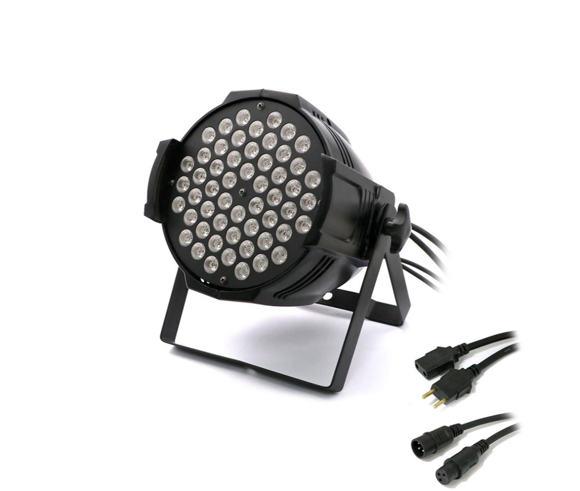 Stage Light Par LED - DMX512 - 4-Colors - Wash Effect - 180W