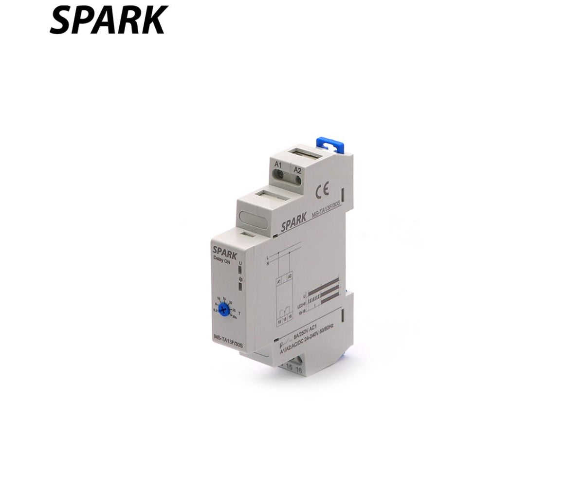 Timer Switch On Manual Din Rail 30x Second 24V AC & DC 220V AC Spark