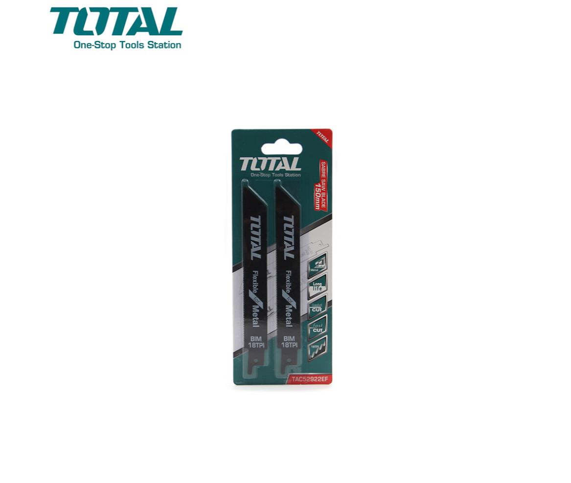 Sabre Saw Blade Set - Metal - 2 Pcs - Total
