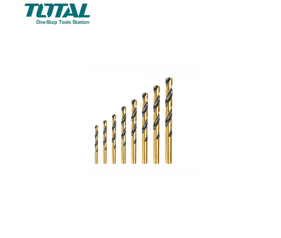 Drill Bit Set - Metal HSS - 8 Pcs - Total