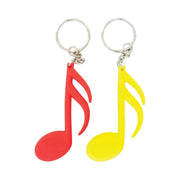 Signature PVC Semiquaver Musical Note Keychain