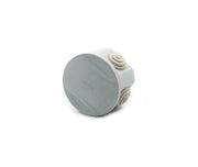 Electrical Junction Box - Waterproof - Round - 8x8x5 cm - Gray