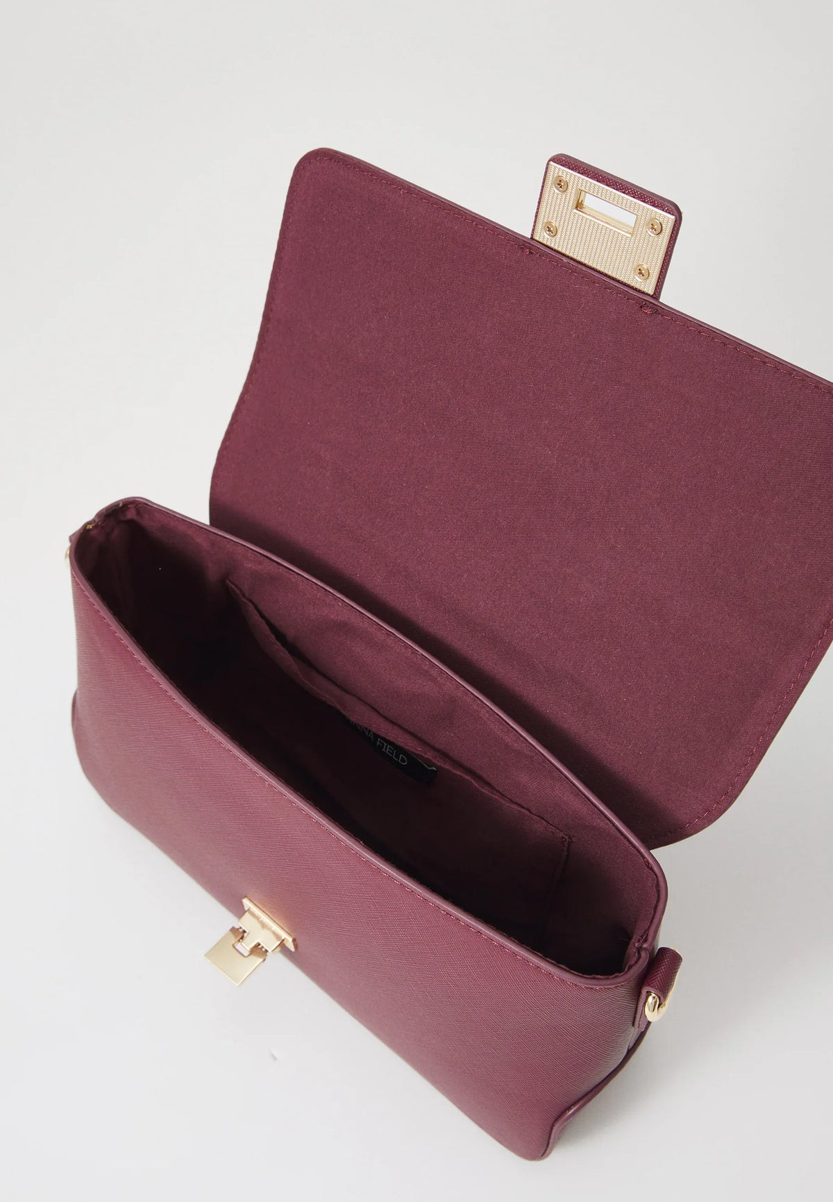 Anna Field Handbag in Burgundy