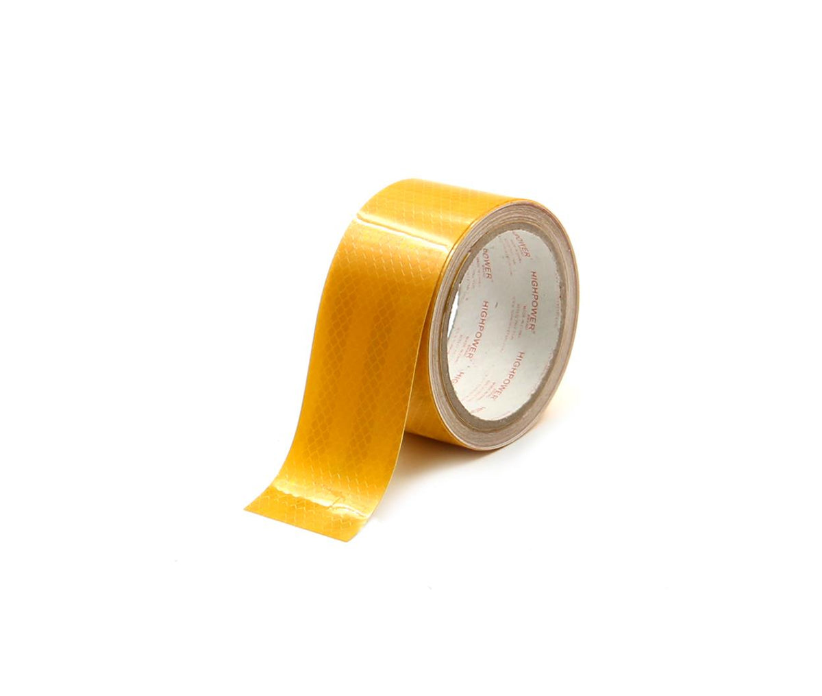 Tape Reflective Waterproof Yellow 50mmx25M