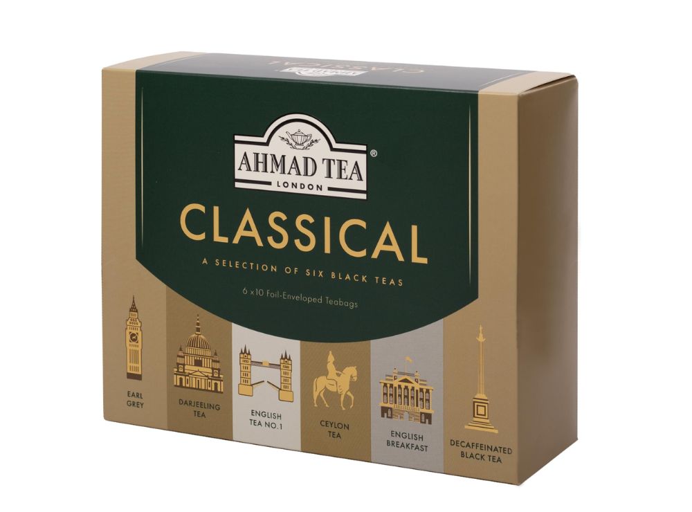 Ahmad Tea Black Tea Classical Selection Pack 60 Bags