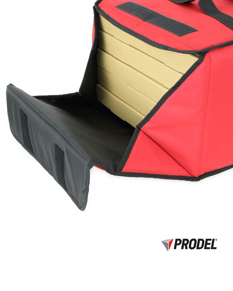 Pizza Delivery Bag Insulated Waterproof - DURA LIGHT 43-5 - Black