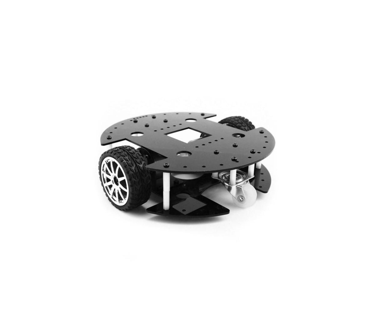 Robot Car Chassis - Plastic 2WD - 37B280