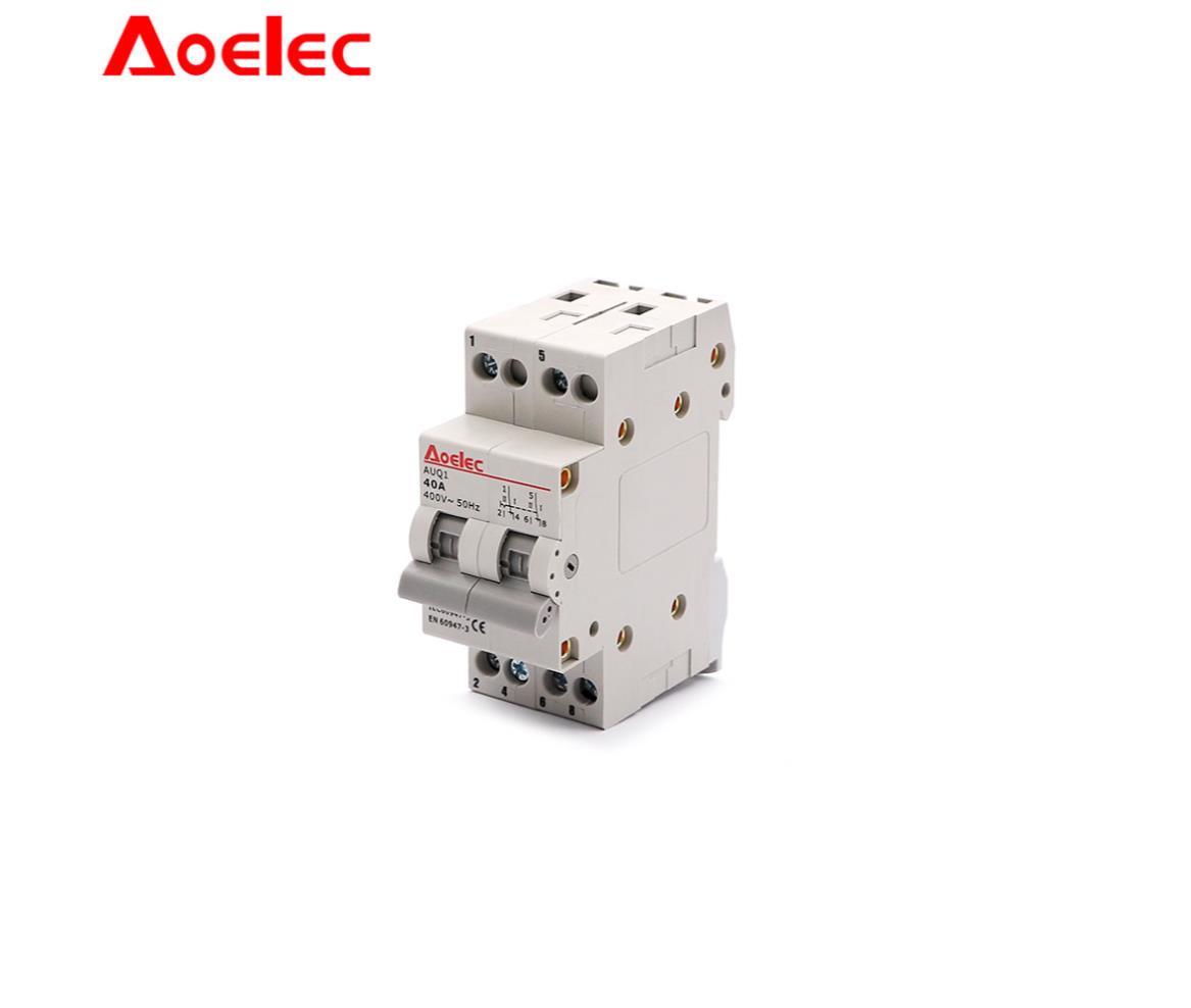 Breaker - Changeover Switch - 3 Position - 2-Pole - 40A - HAGER
