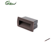 LED Light Basement Rectangle 220V 3W Warm White