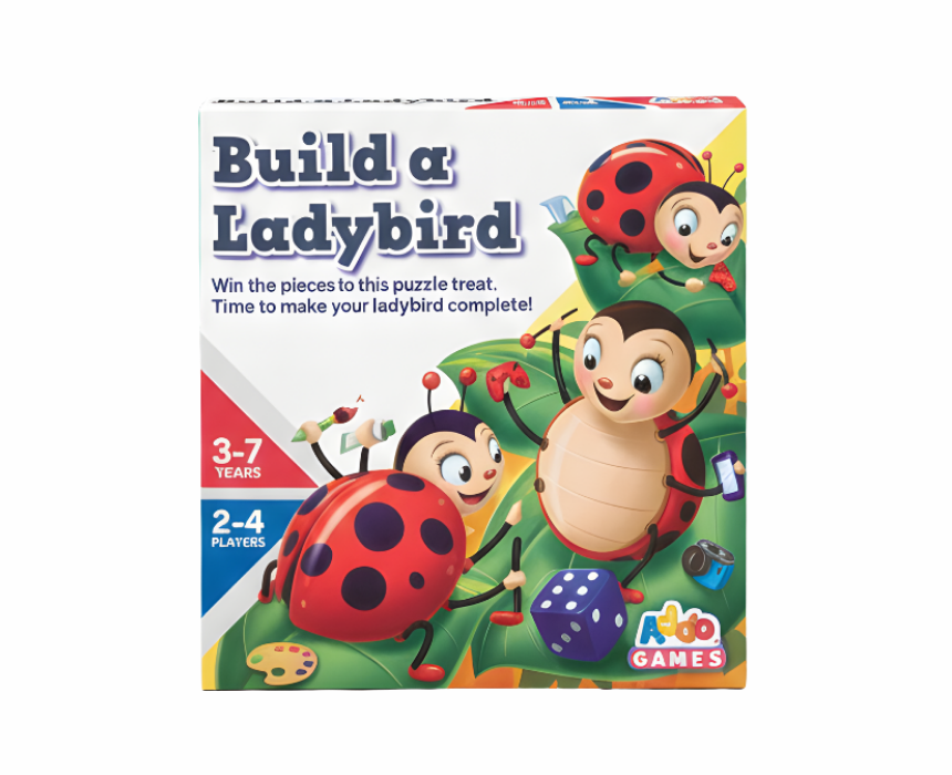 Addo Build a Ladybird Card Game