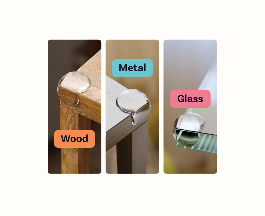 Transparent Corner Protector Set of 4