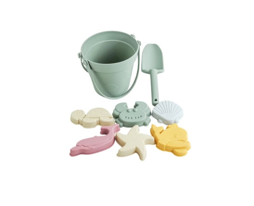 Silicone Castle Beach Bucket