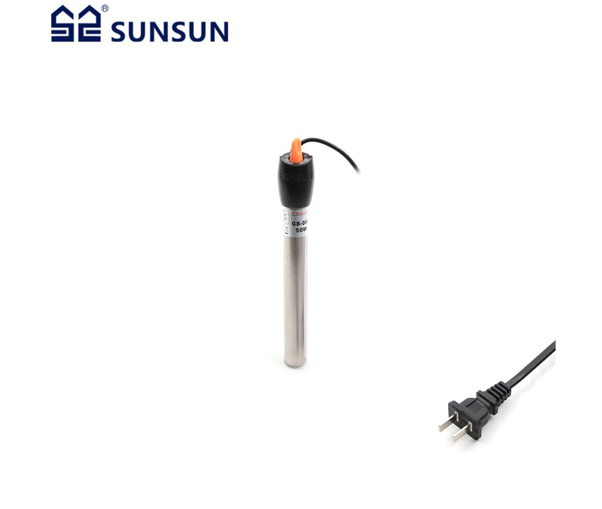 Aquarium Heater - Stainless Steel - Heating Rod - 50W