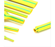 Heat Shrink Tube - Earth - 5mm - Yellow & Green