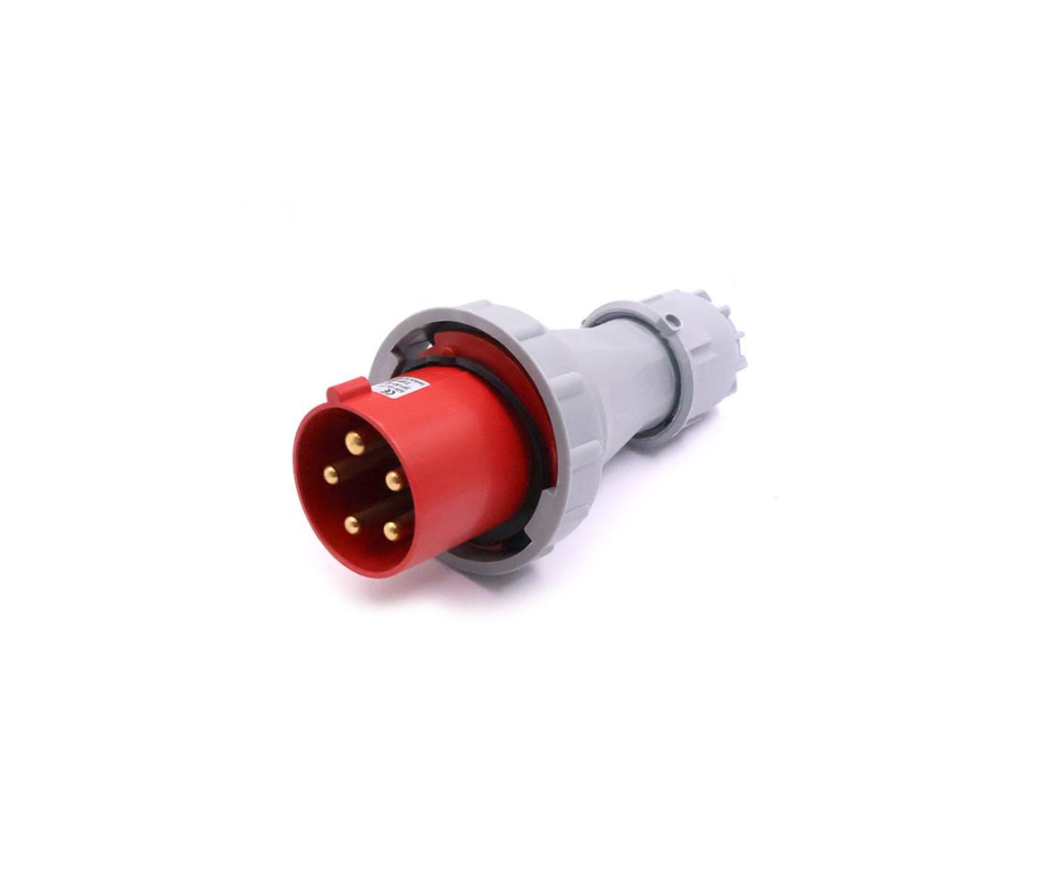 Industrial Plug - 3-Pole - Neutral & Earth - Male - 63A