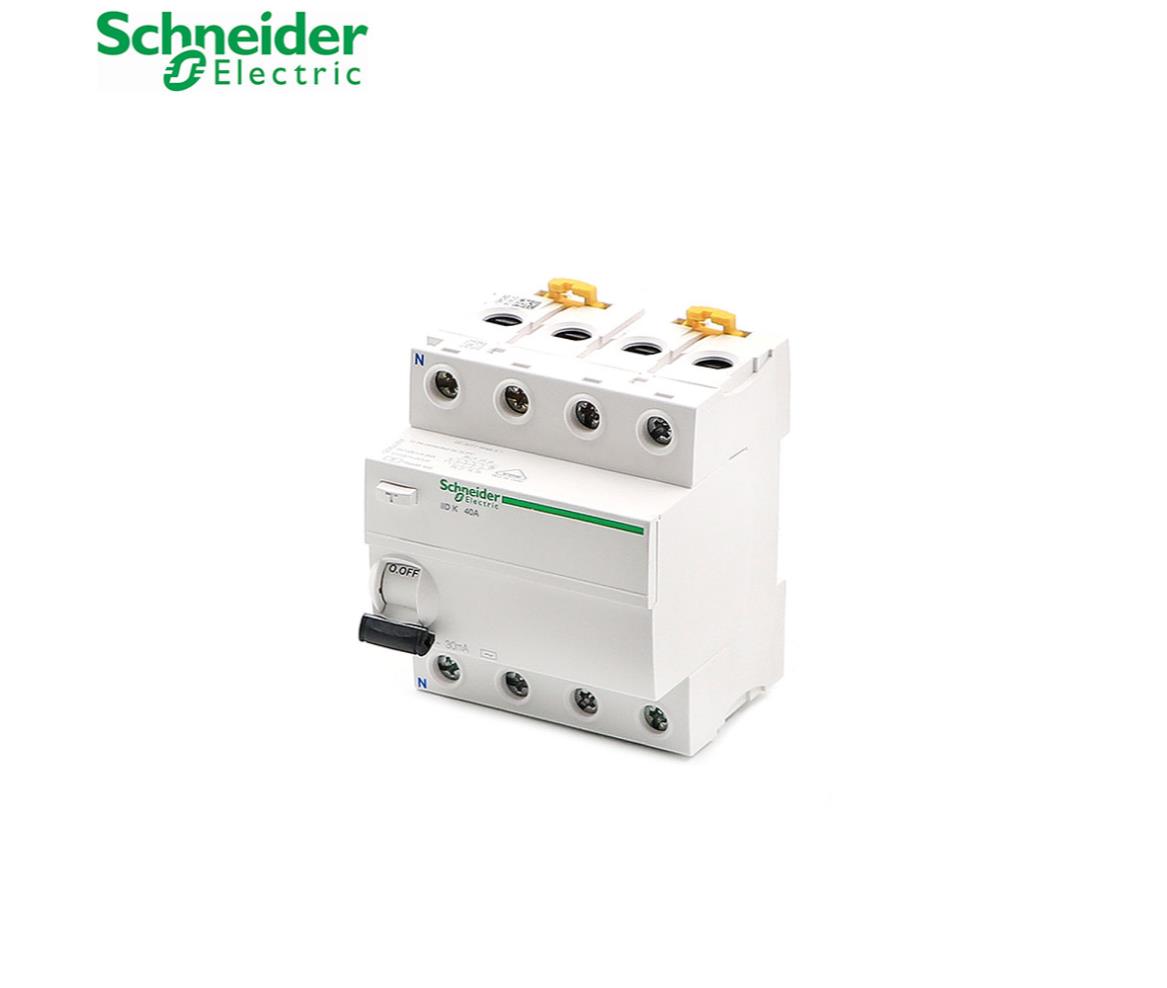 Breaker - RCCB - 4-Pole - 40A - 30mA - Schneider