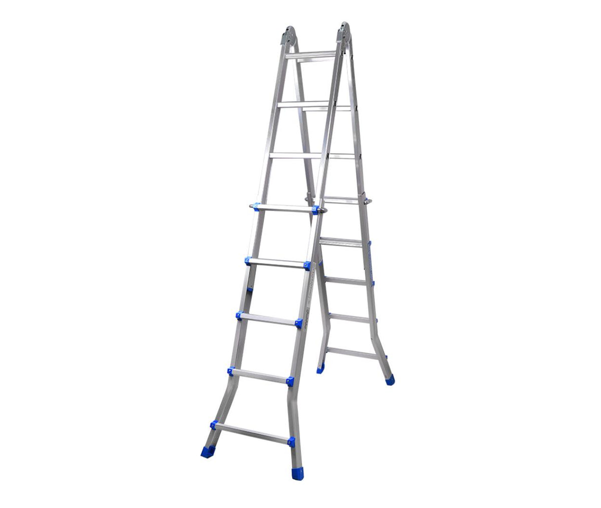 Aluminium Multipurpose Double Ladder 370cm