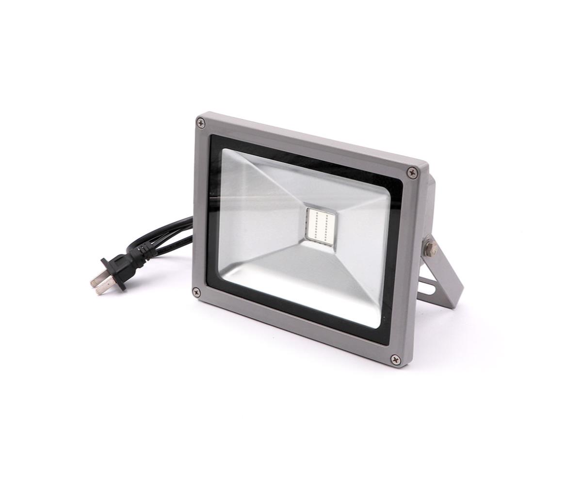 LED Floodlight - 220V AC - 20W - Ultraviolet