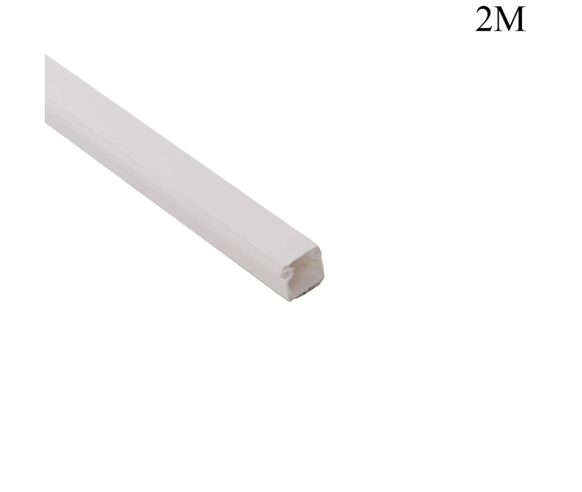Adhesive Cable Trunk 12x12mm 2m White