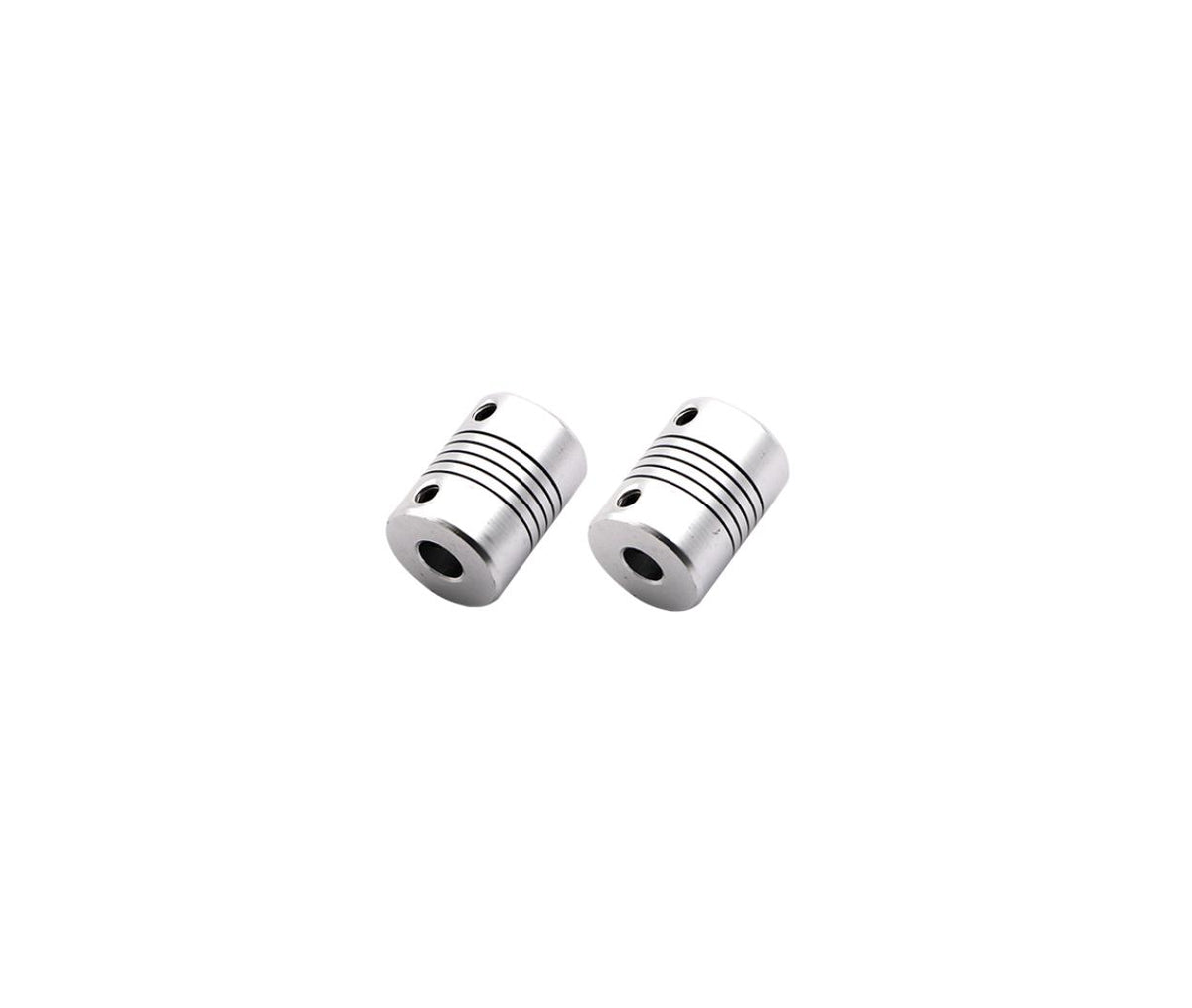 Flexible Aluminum Shaft Coupling 5x6.35mm