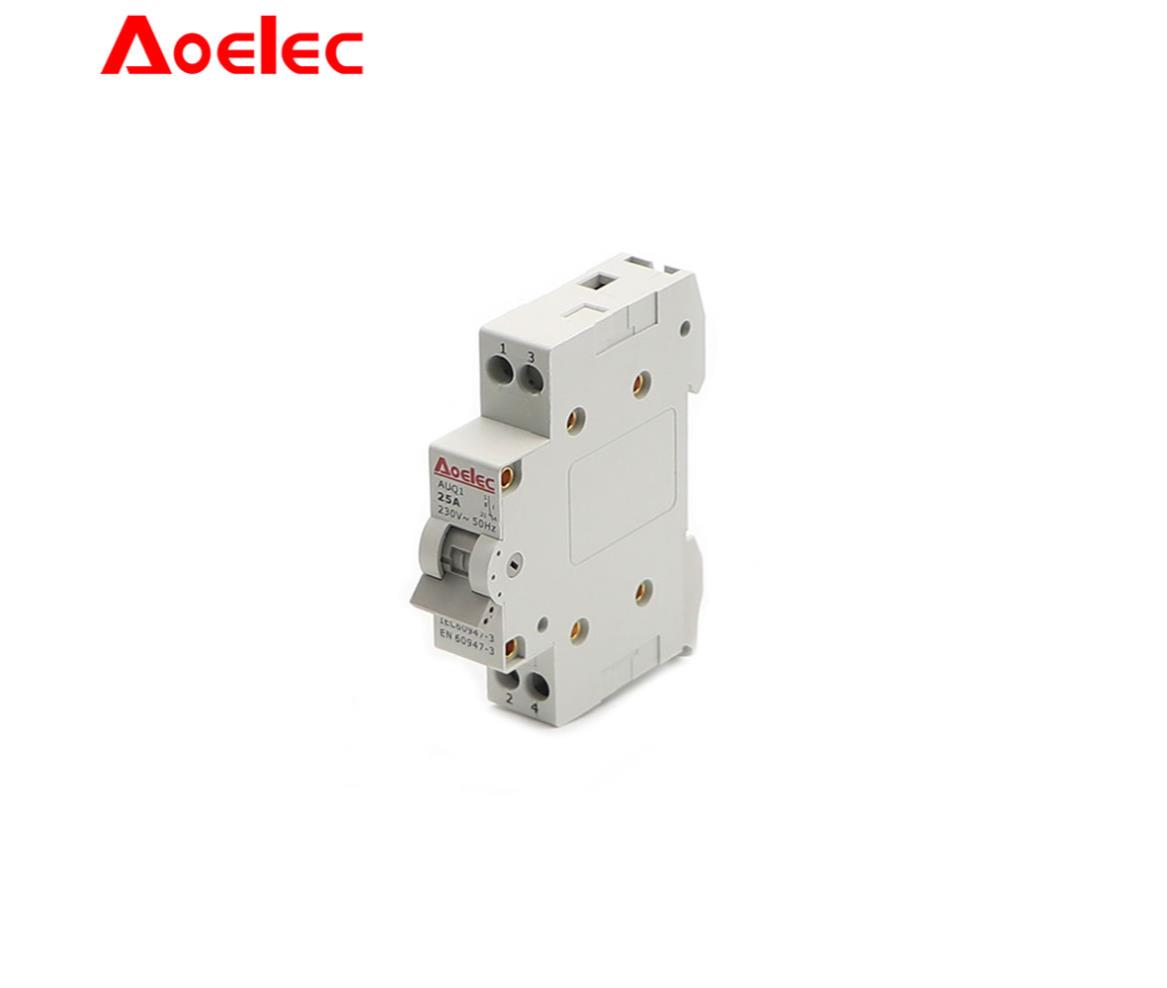 Breaker - Changeover Switch - 3 Position - 1-Pole - 25A - OELEC