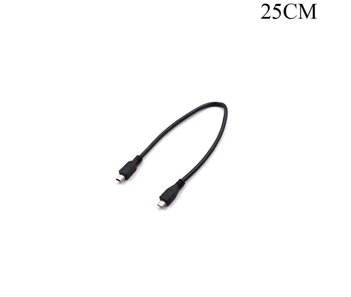 Data Cable Micro USB Male - Mini USB Male 0.25m