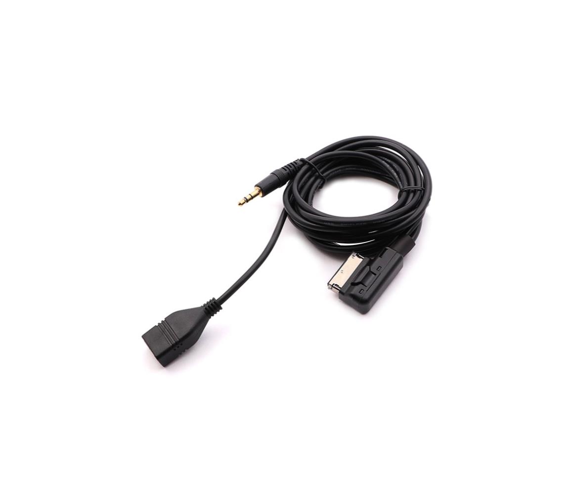 Car AUX Cable - AMI - USB Socket, Jack 3.5 mm Socket - Mercedes-Benz
