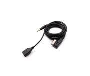 Car AUX Cable - AMI - USB Socket, Jack 3.5 mm Socket - Mercedes-Benz