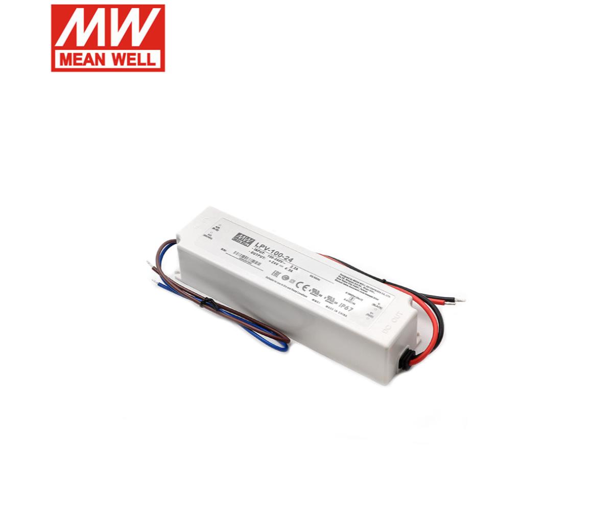 Mean Well SMPS Power Supply Waterproof 24V 100W 4.16A