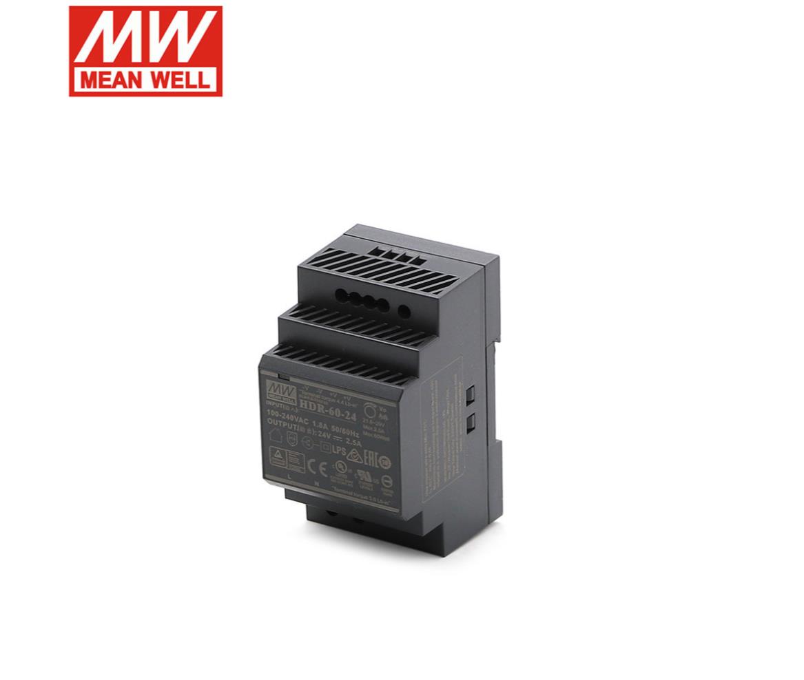 Mean Well SMPS Power Supply Rail Mount 24V 2.5A