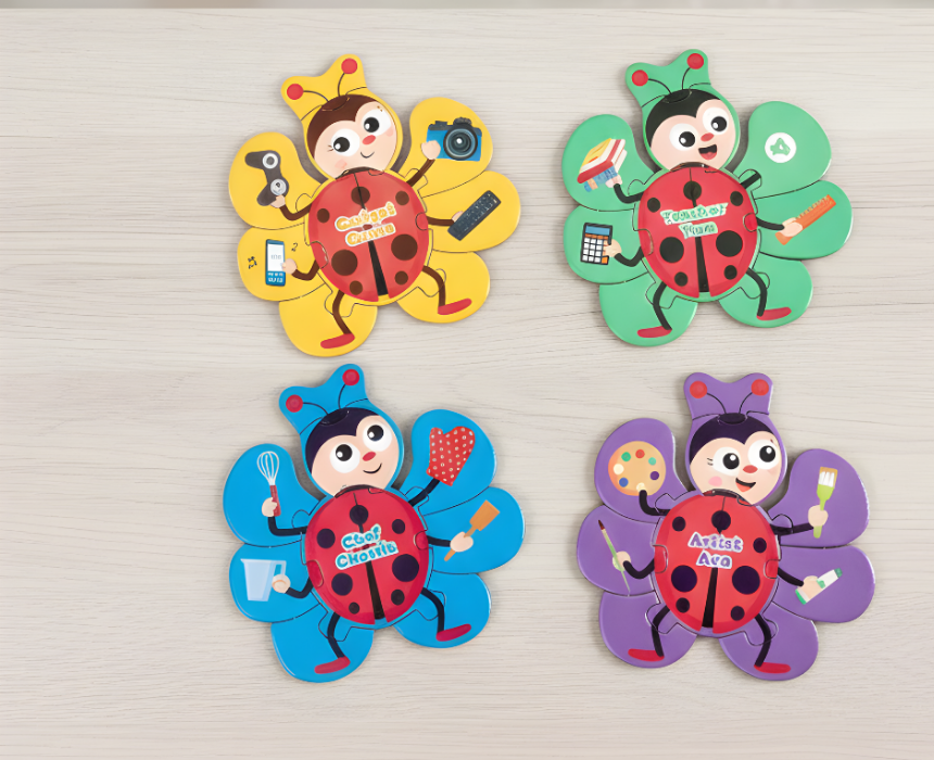 Addo Build a Ladybird Card Game