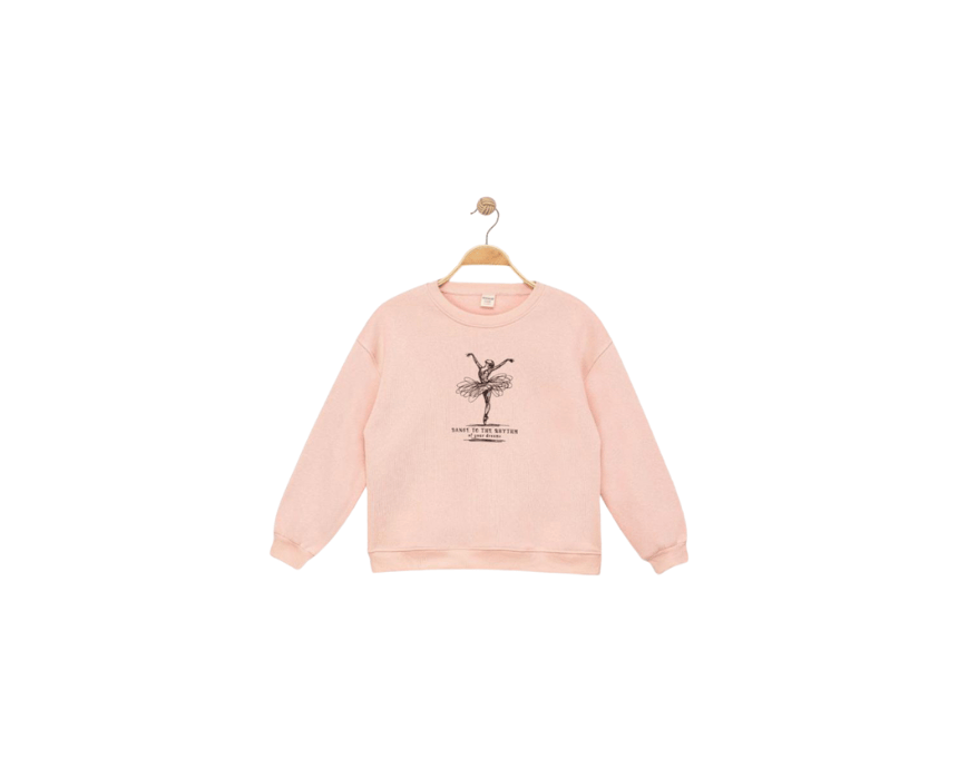 Ballerina Printed Sweatshirt
