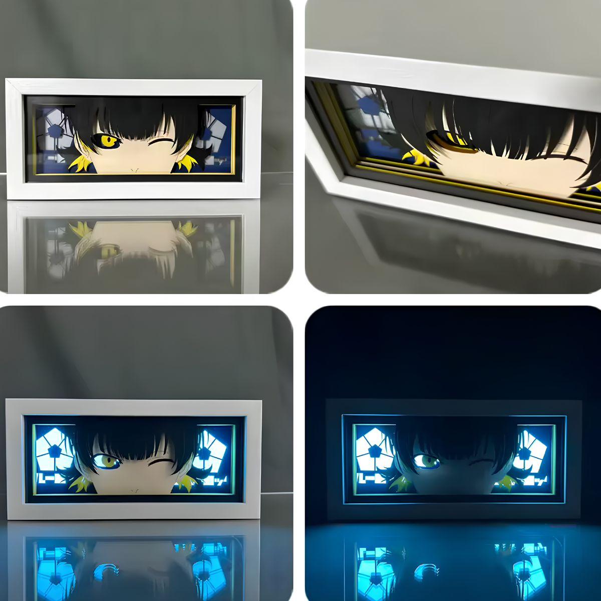 Blue Lock Bachira Meguru 3D LED Light Box - Nakama Lebanon
