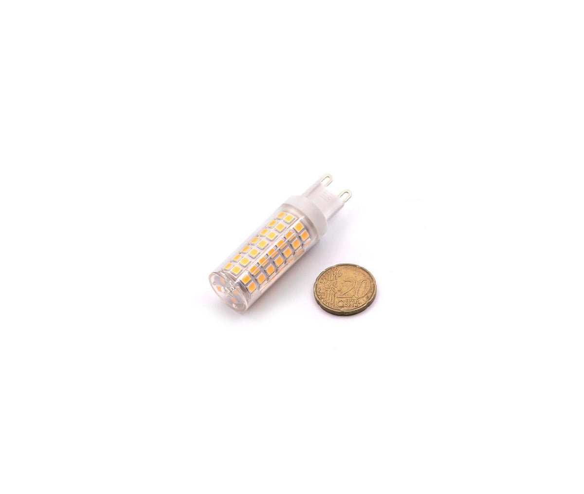 LED Lamp - G9 - Corn - 220V AC - 9W - Warm White