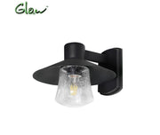 Exterior LED Light - Facing Down Wall Mount - E27 - Black - OW102 - Glow