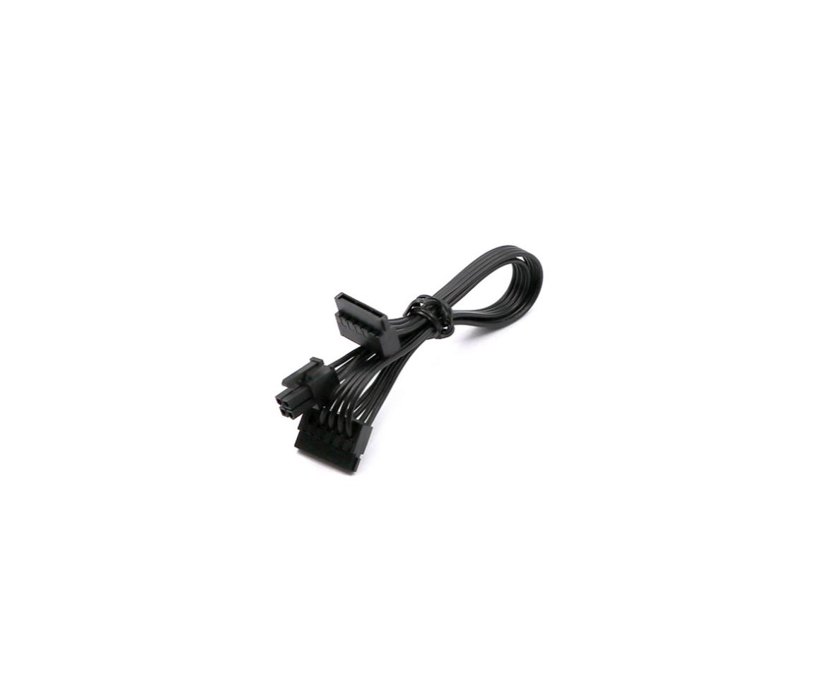 Data Cable ATX 4-Pin - 2x SATA 15-Pin Serial Compatible With Lenovo