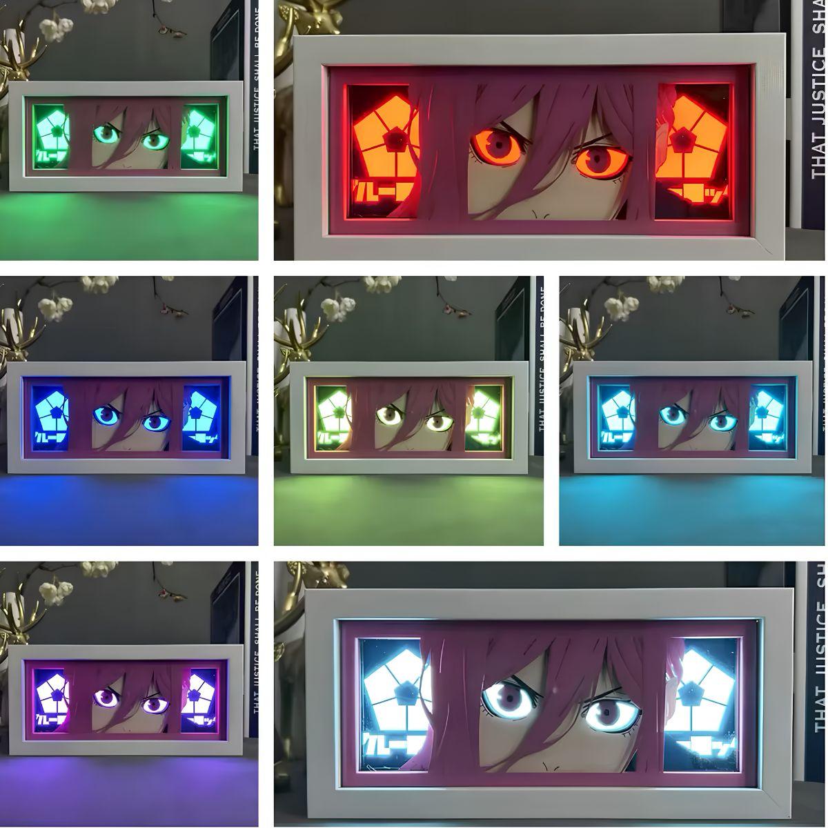 Blue Lock Chigiri Hyoma 3D LED Light Box - Nakama Lebanon
