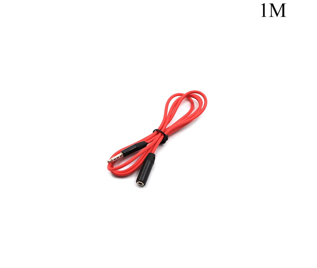 Audio Cable Jack Stereo & Microphone 3.5mm Male to Female 1m