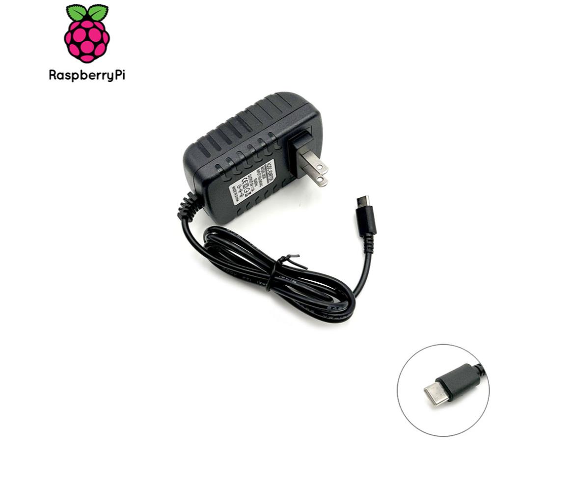 Raspberry Pi Accessory Power Adapter 5V 3A Type-C