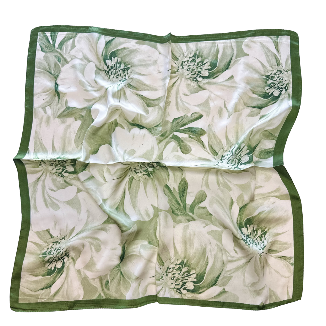 Les Roses d’Azur Scarf - Essence Verte