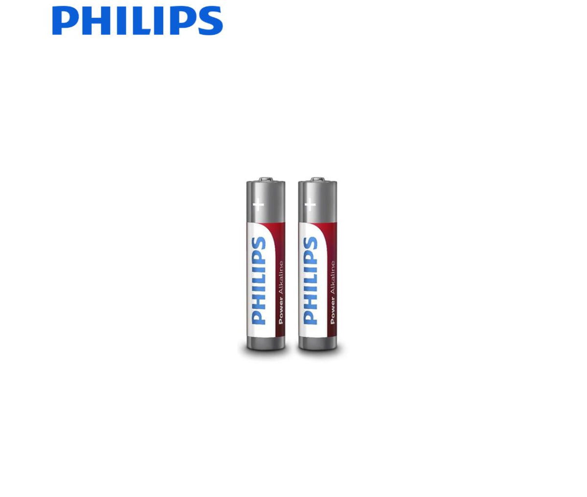 Philips Alkaline Finger Battery AAA 1.5V 2 Pcs