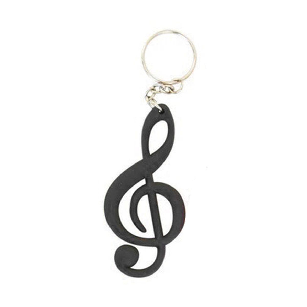 Signature MG-46B PVC Treble Clef Musical Keychain