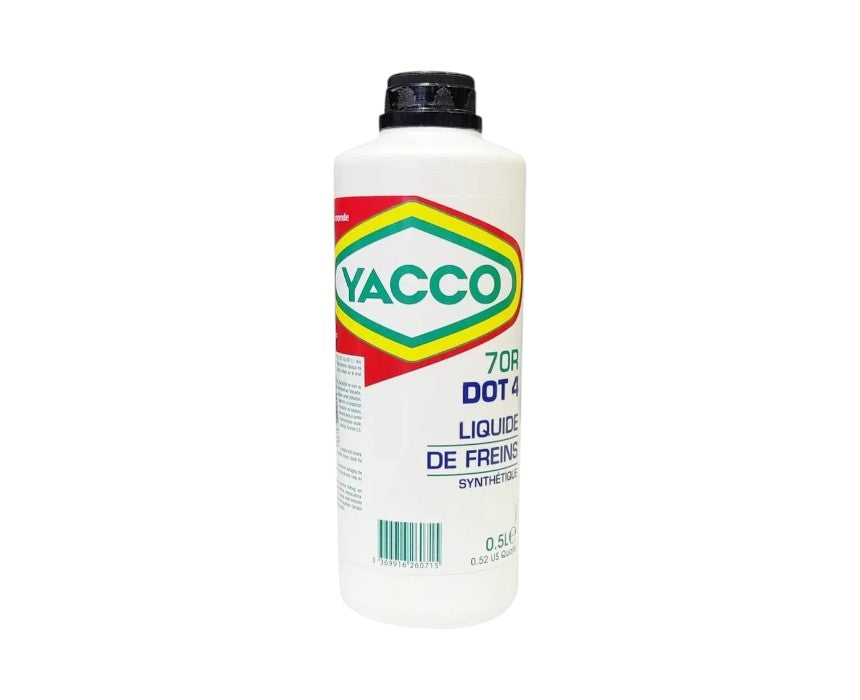 Yacco 70R DOT 4 Brake Fluid - 500 mL
