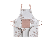 Heritage Apron Floral Cotton