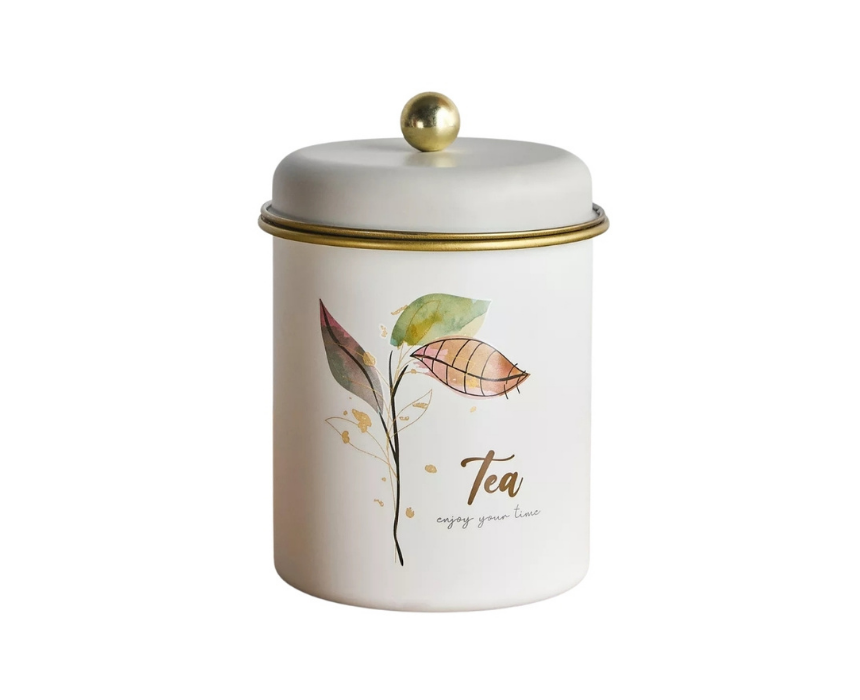 Tea Storage Container Metal