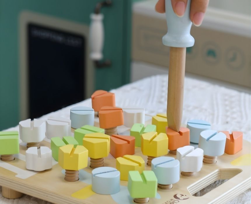 Screw Board Activity Set