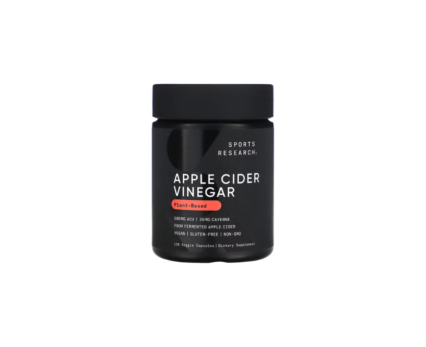 Sports Research Apple Cider Vinegar 120 Veggie Capsules
