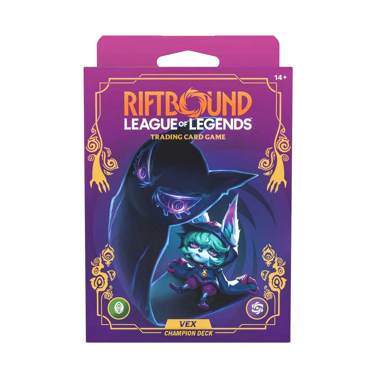 Riftbound League of Legends TCG - Unleashed Champion Vex Deck by Riftbound